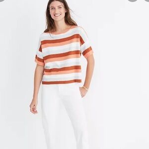 Madewell Boxy Maggie Stripe Sweater